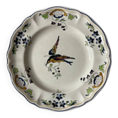 Longchamp Cléry hand-painted dinner plate