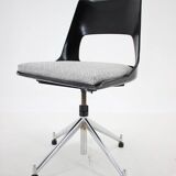 1960s Kay Korbing Swivel Chair Model KK-1A for Fibrex Denmark