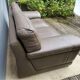 Crozatier leather lounge sofa