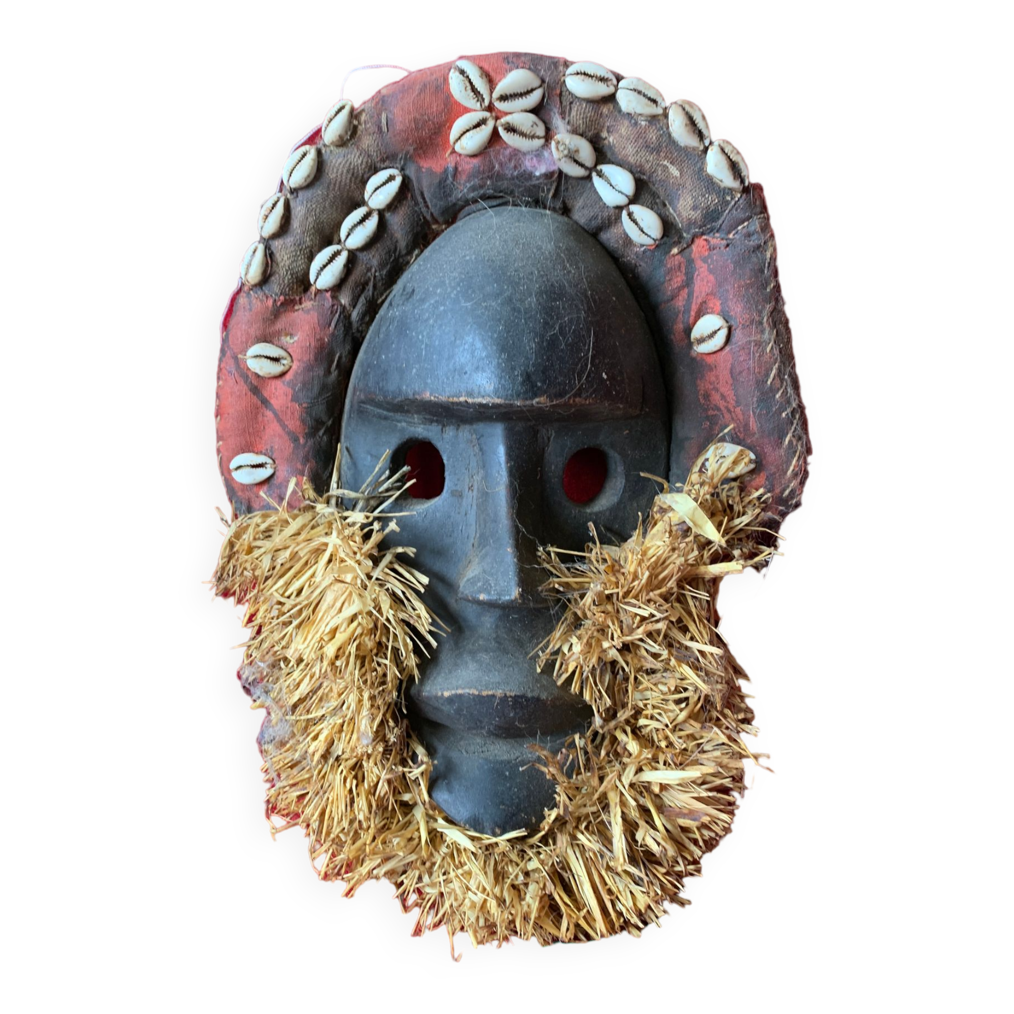 Ancient ceremonial mask ivory coast
