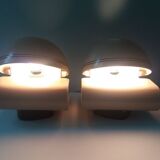 Pair of Guzzini wall sconces - "Bugia" Giuseppe Cormio