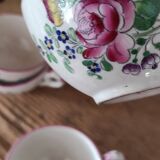 Coffee cup set, Lunéville