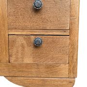 Buffet 9 tiroirs art déco chêne brut massif