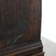 Unique antique English cabinet on stand made of oak from the 17th century