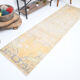 Antique oushak runner rug