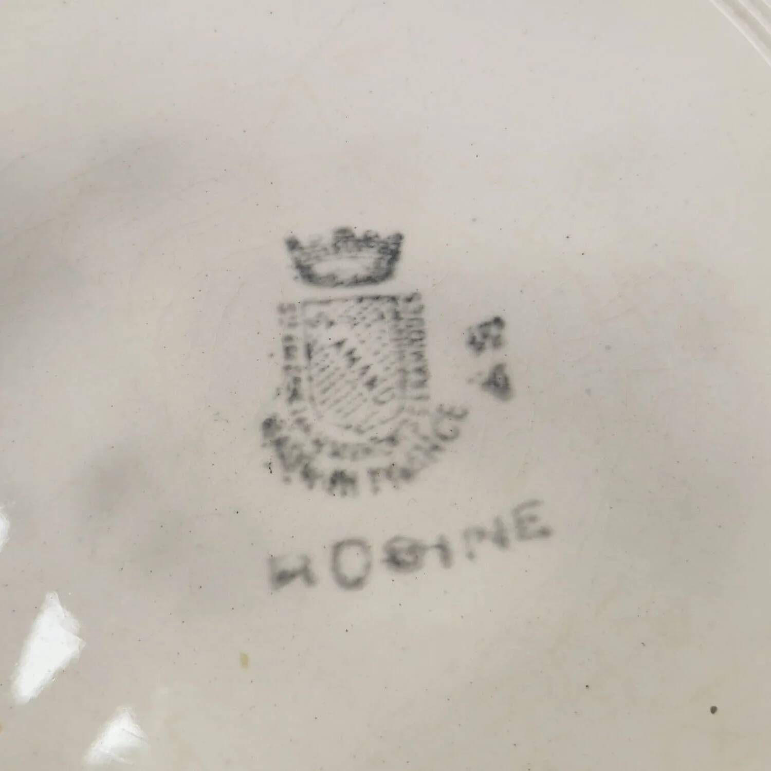 Antique serving dish "St Amand"
