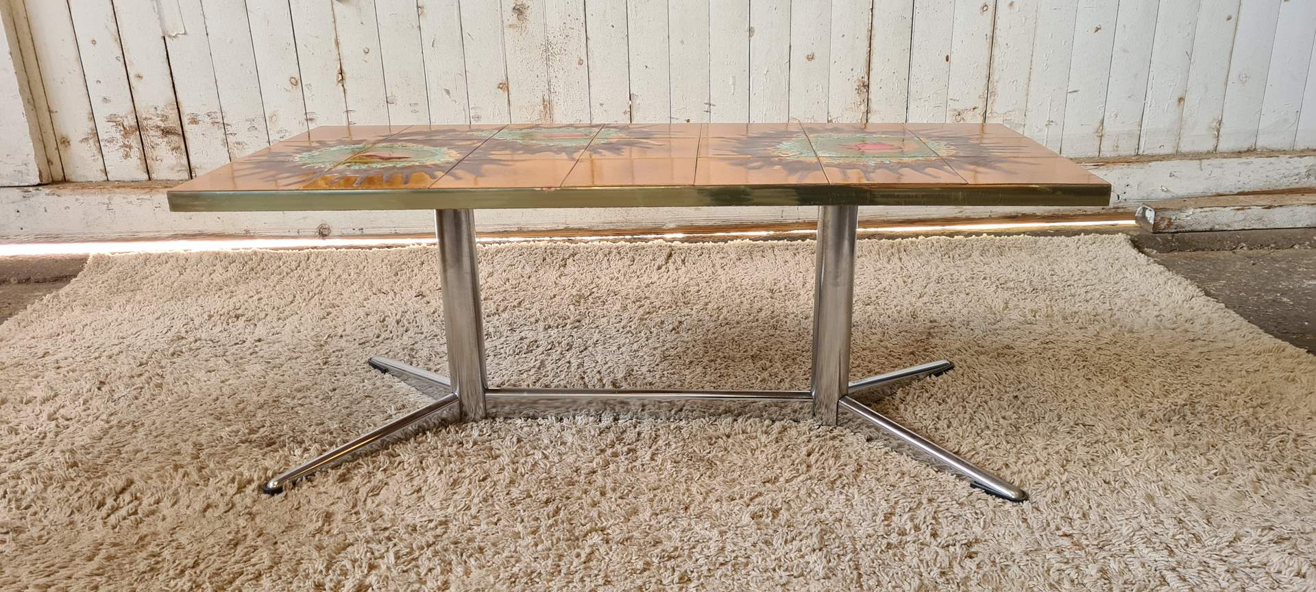 Table basse vintage années 70