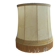 Magnificent leather lamp tulip – unique piece
