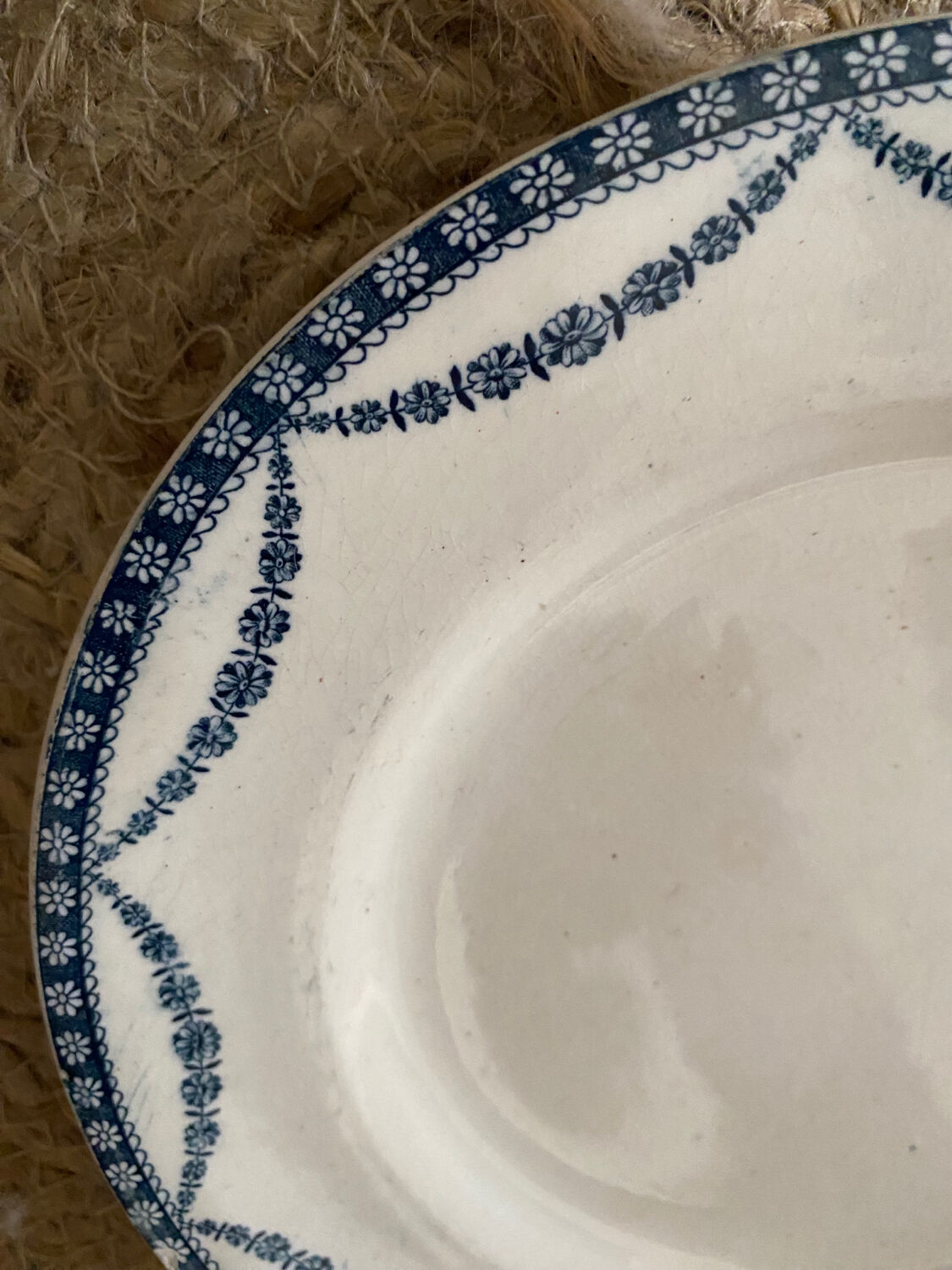 3 mismatched iron earth flat plates in green.