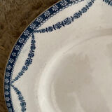 3 mismatched iron earth flat plates in green.