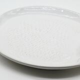 Large dish white ceramic fish