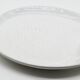 Large dish white ceramic fish