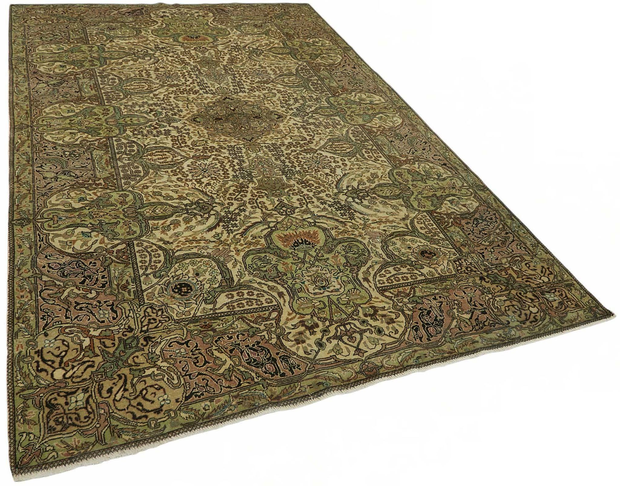 Turkish Wool Vintage Kayseri Rug 194 cm x 314 cm