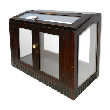 Vitrine en bois