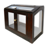 Small wooden showcase