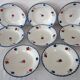 8 vintage soup plates, Mary-Lou model, Digoin Sarreguemines