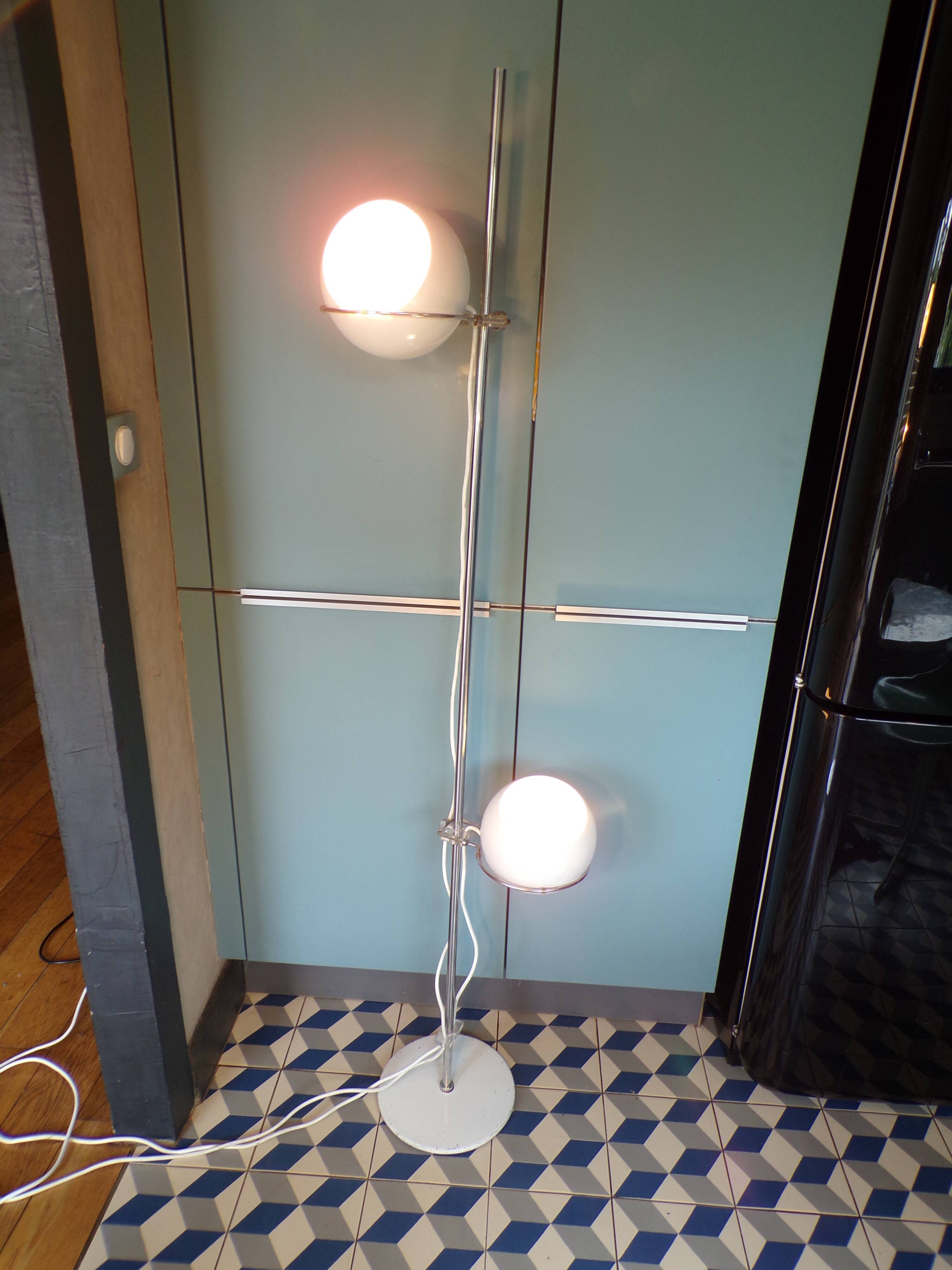Eye-ball style floor lamp Reggiani