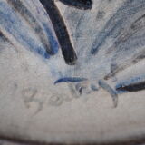 Accolay ceramic plate by Bertry