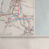 SNCF map in old Brittany