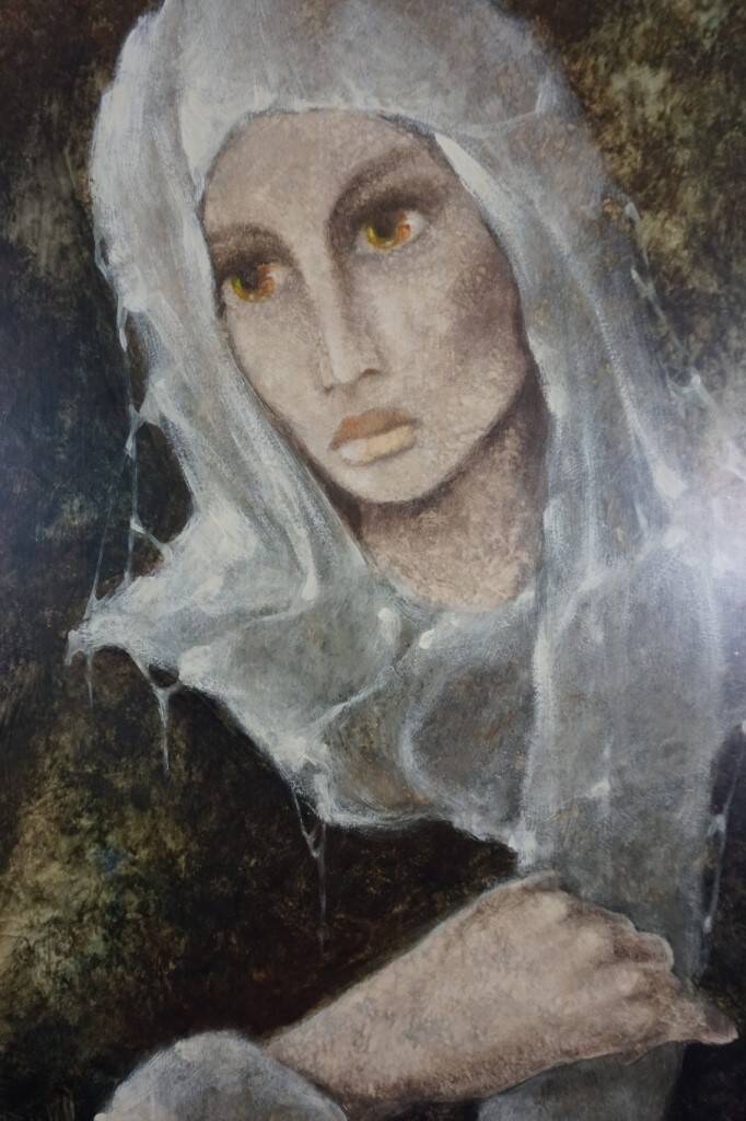 P.Petit. Portrait of the girl.