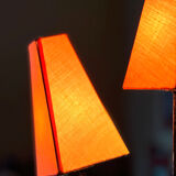 Vintage double shade floor lamp