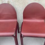 6 chairs by Gae Aulenti for Knoll