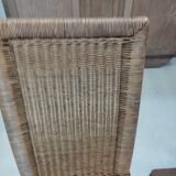 Pair of wicker chairs