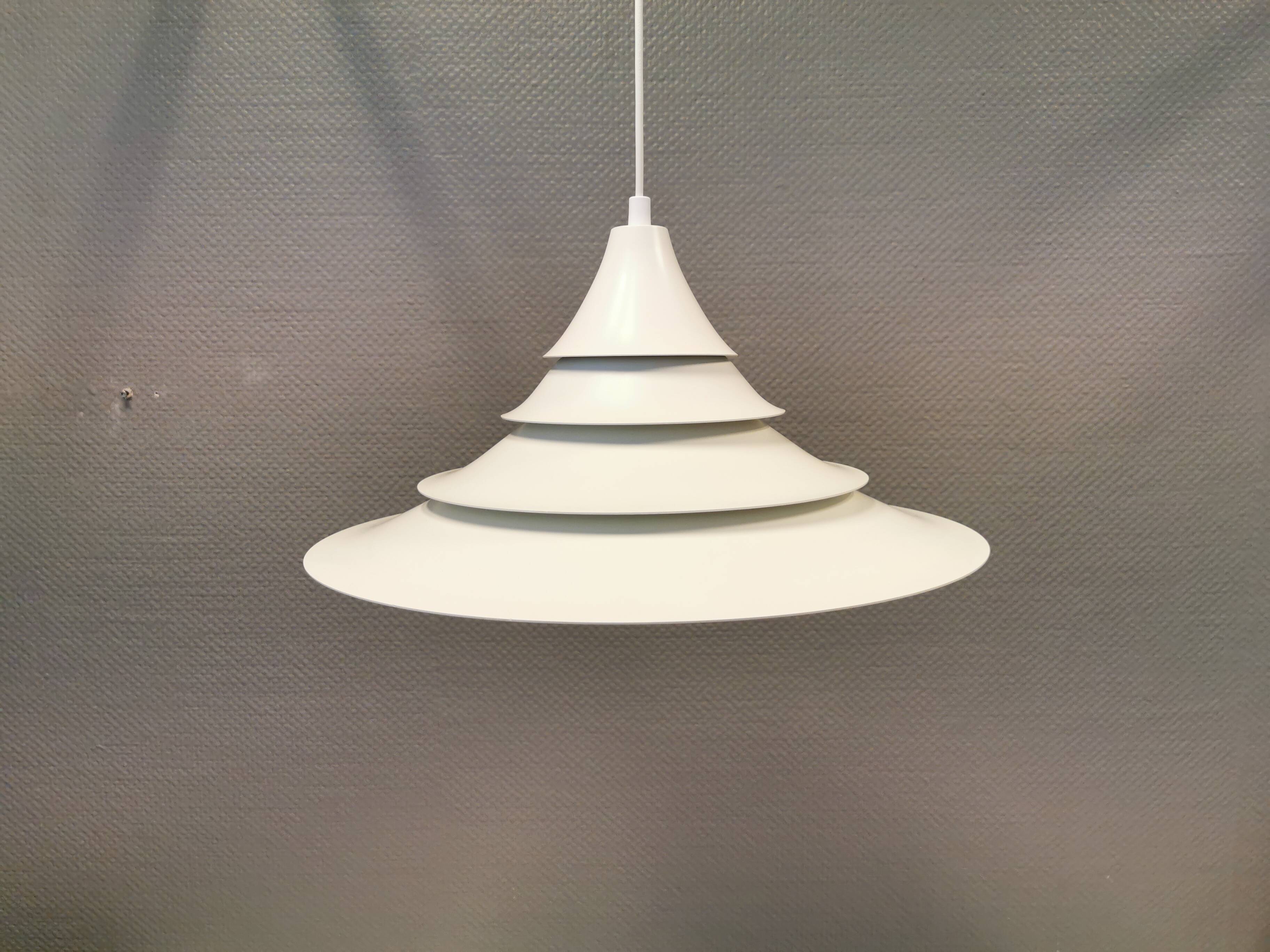 Hanging lamp designed by Ricardoni for Solar ( Nordic Solar Company) in 1982, model Pagode