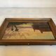 Small autumn landscape painting signed