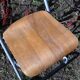 Vintage folding industrial workshop chair