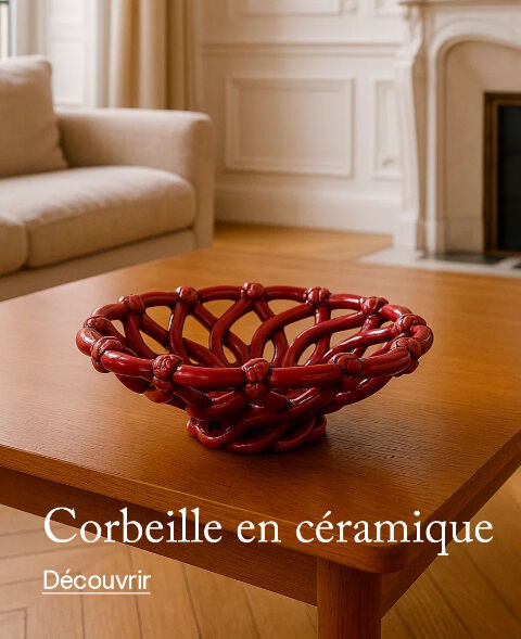 Corbeille en céramique