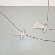 Postmodern Arch Metal Reading Floor Lamps from Hala Zeist, 1980s, Set of 2