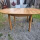 Scandinavian extendable oak table from the 1960s (butterfly extension)