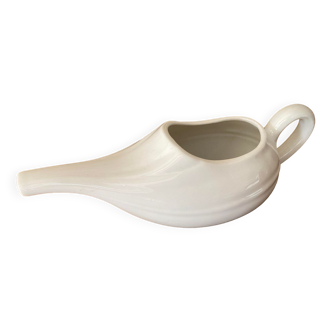 Saucière en porcelaine blanche