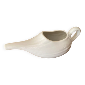 White porcelain saucière