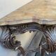 Louis XV style patinated wooden console