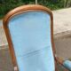 Fauteuil Voltaire Louis Philippe d'époque XIXe siècle