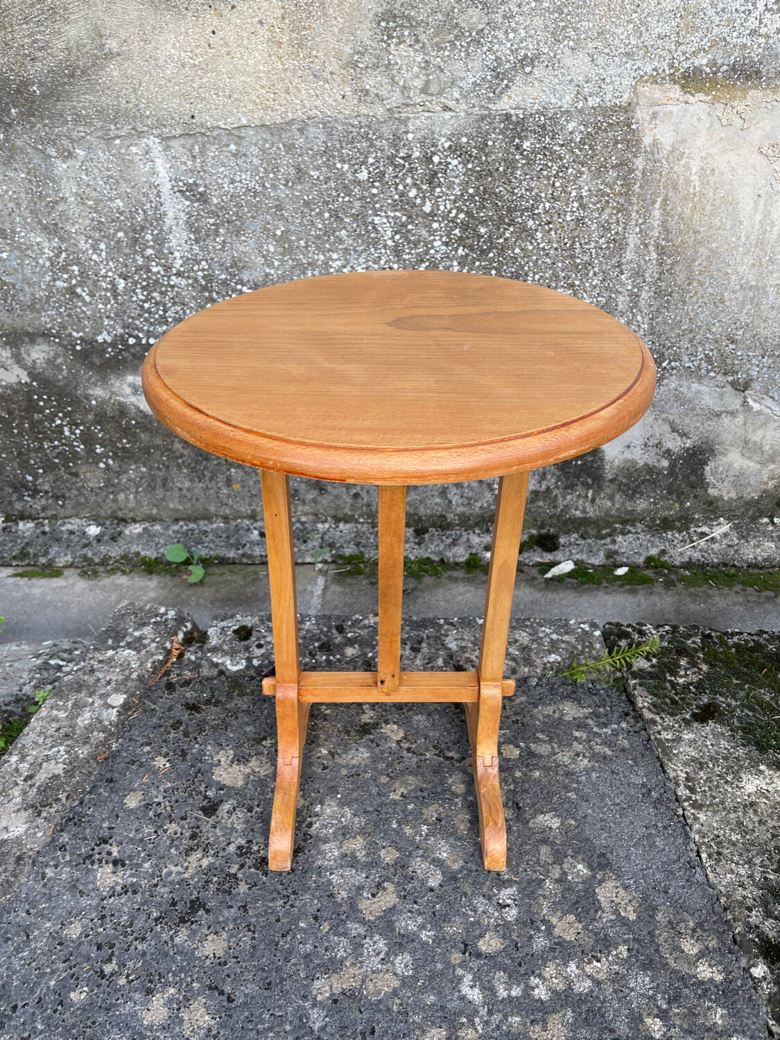 Small old side table