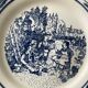 Deux assiettes anciennes en porcelaine de Gien France
