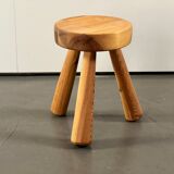 Solid pine stool by Ingvar Hildingsson