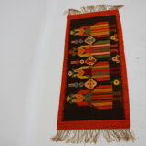 1960s Small Polish Wool Rug 132x51cm