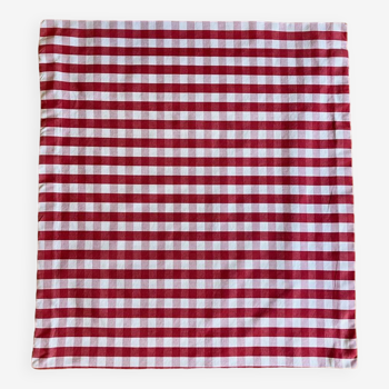 Housse de coussin tissu Vichy