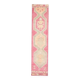 Vintage Turkish Oushak handmade wool cotton pink runner rug 85x370