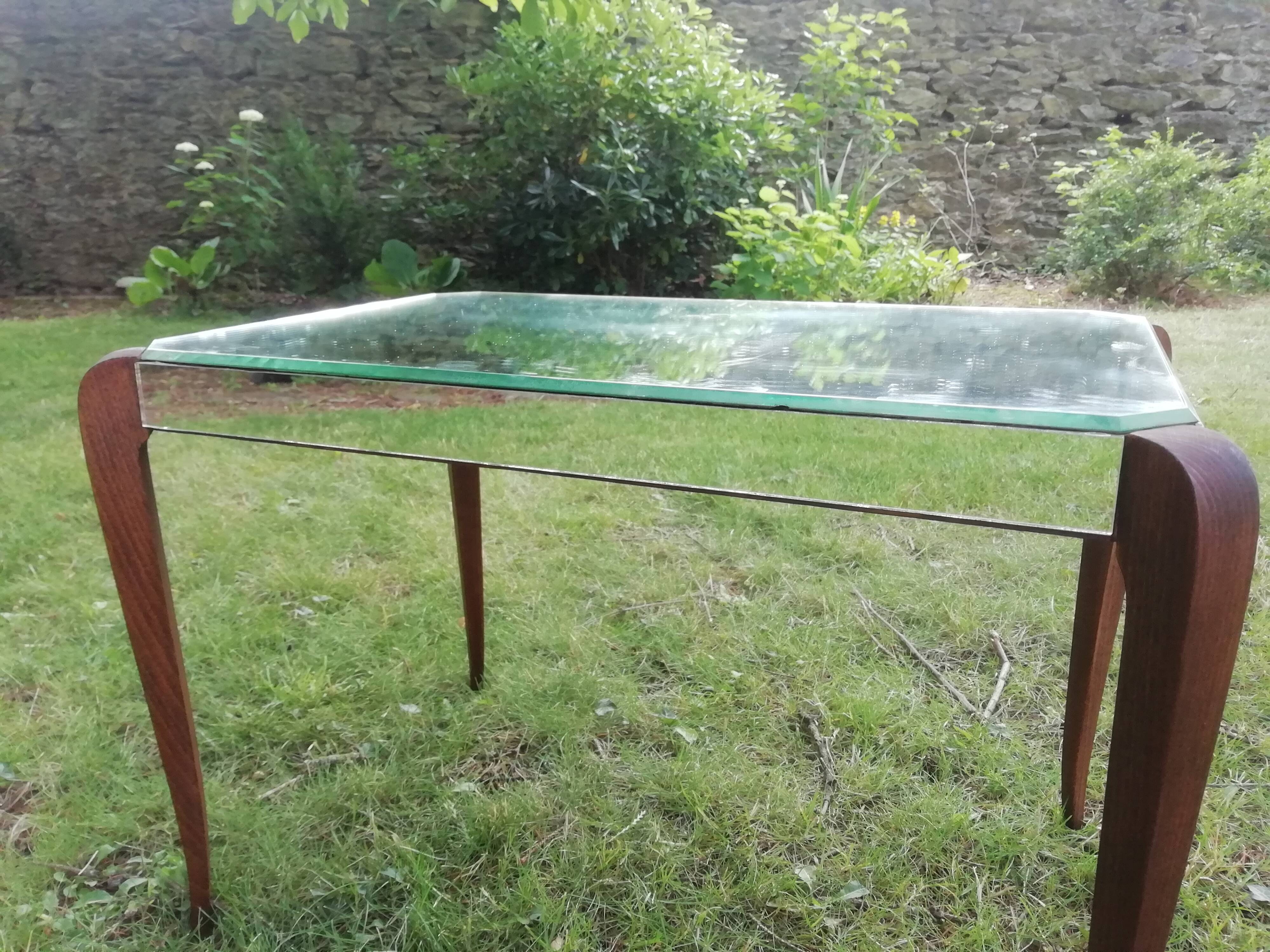 Vintage mirror coffee table 40/50 year