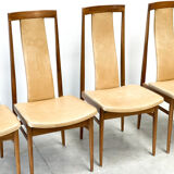 Oak dining chairs 1960s