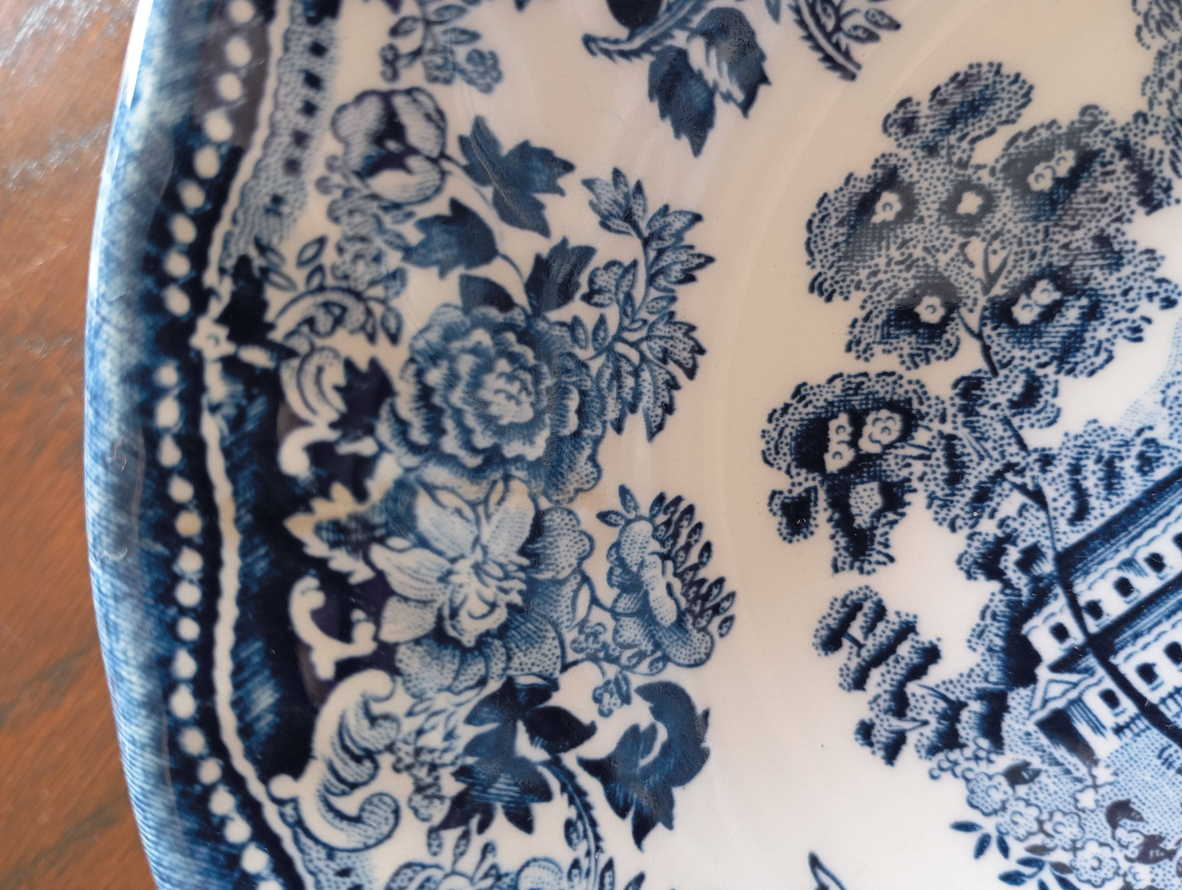 6 English Churchill bowls "The Georgian Collection"