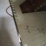 Rectangular art deco mirror