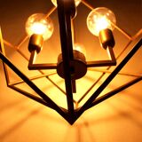 Modern chandelier, 3 lights, 20th century.