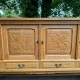 Oak Sideboard in the Style of Henry Kjaernulf from the 1960s-70s, Danish Design. Mid-Century Modern Style
