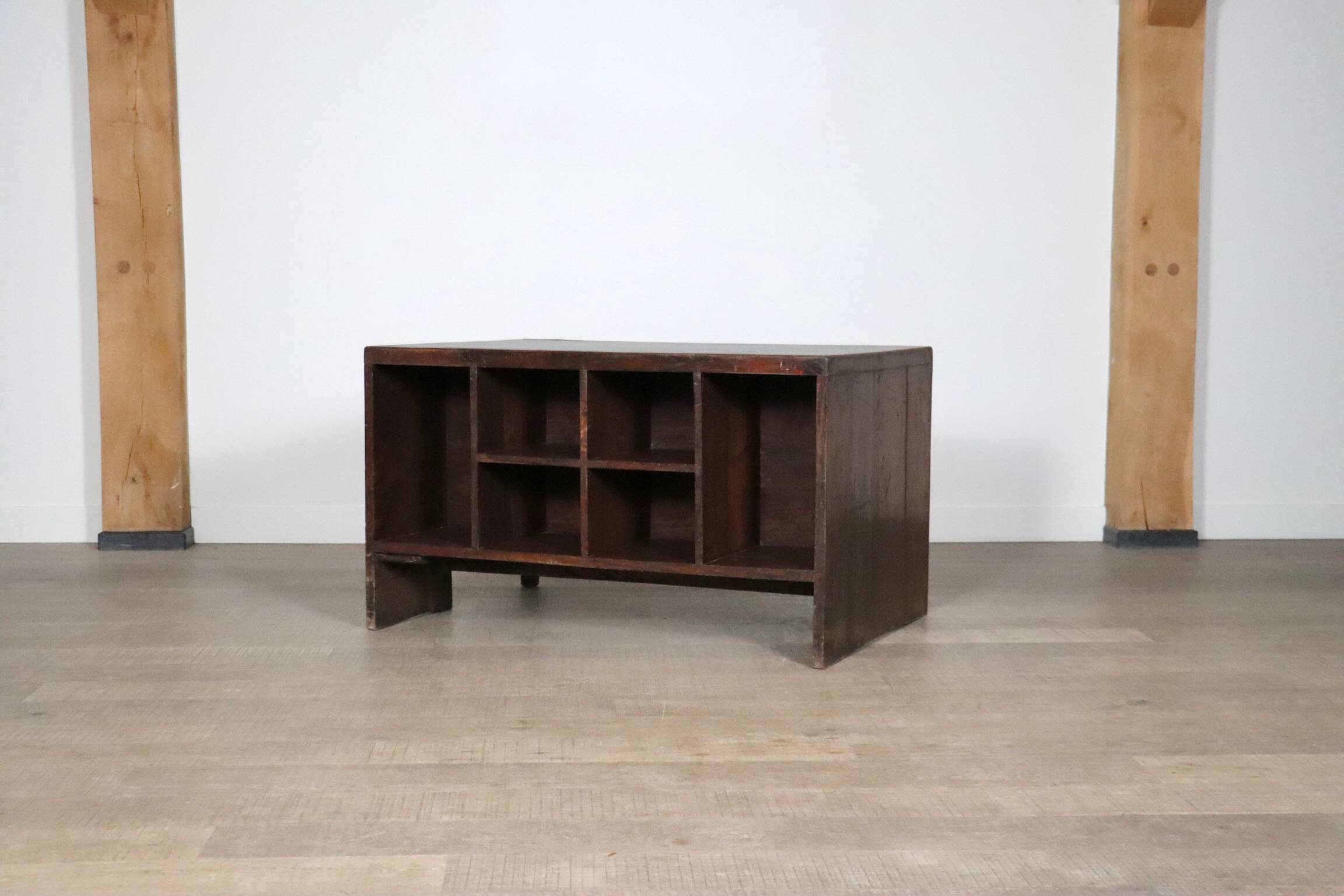 Pierre Jeanneret Pigeonhole Desk PJ-BU-02-A, India 1950s